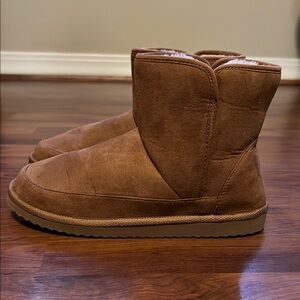 Cozy Brown Suede Boots